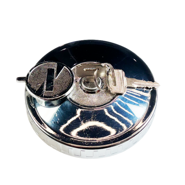 Крышка полуоборотная Евро с замком (железо)