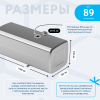 Алюминиевый топливный бак (аналог 65205-1101010-85) 700 л. с патрубком G1 (650x700x1700)