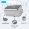 Алюминиевый топливный бак (аналог 65205-1101010-45) 500 л. с патрубком G1 (650x700x1220)